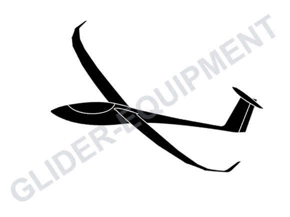 Glider sticker - Jonker JS3, JS4 15cm [SZ0055]